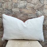 Magnifique coussin Kilim berbère vintage du Maroc