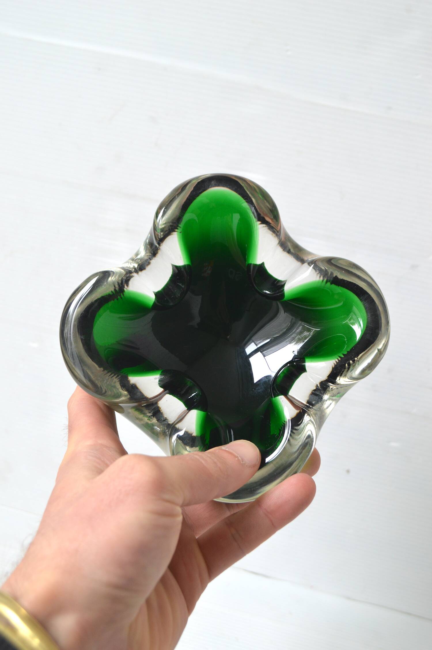 Murano glass ashtray