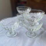 5 dessert or fruit or ice cream cups