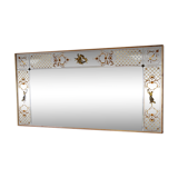 Brewery mirror - bistro with elegant grounds 202x102cm