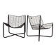 Pair of armchairs "Jarpen" by Niels Gammelgaard for Ikea