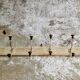Antique wall coat rack 120 cm French