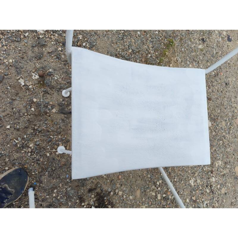 Wrought iron garden furniture