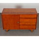 Vintage oak storage by Jiri Jiroutek, model U-458, 1960