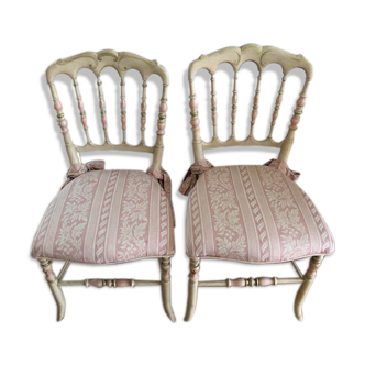 Paire de chaises Napoleon III