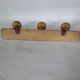 Porte manteau bois 3 patéres
