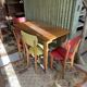 Set 4 chairs vintage bistro year 50/60