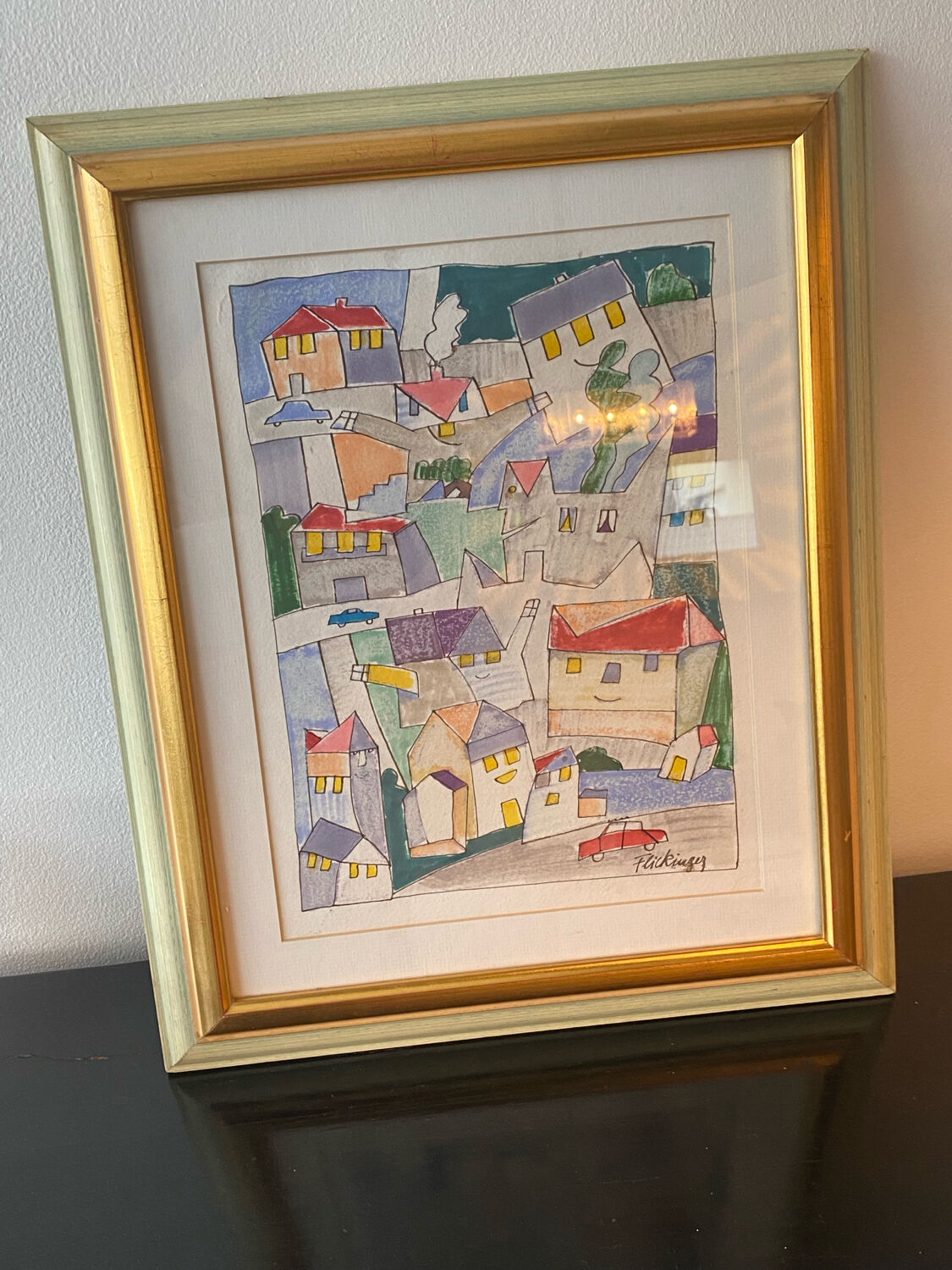 Painting by Paul Fickinger