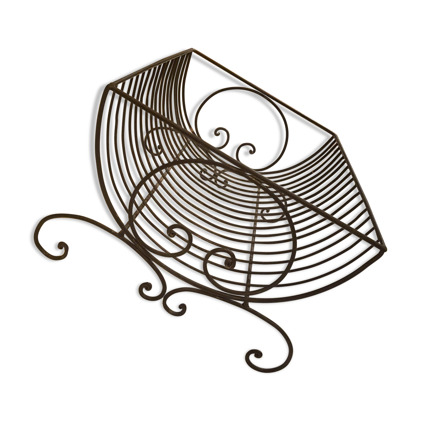 Metal plate holder display