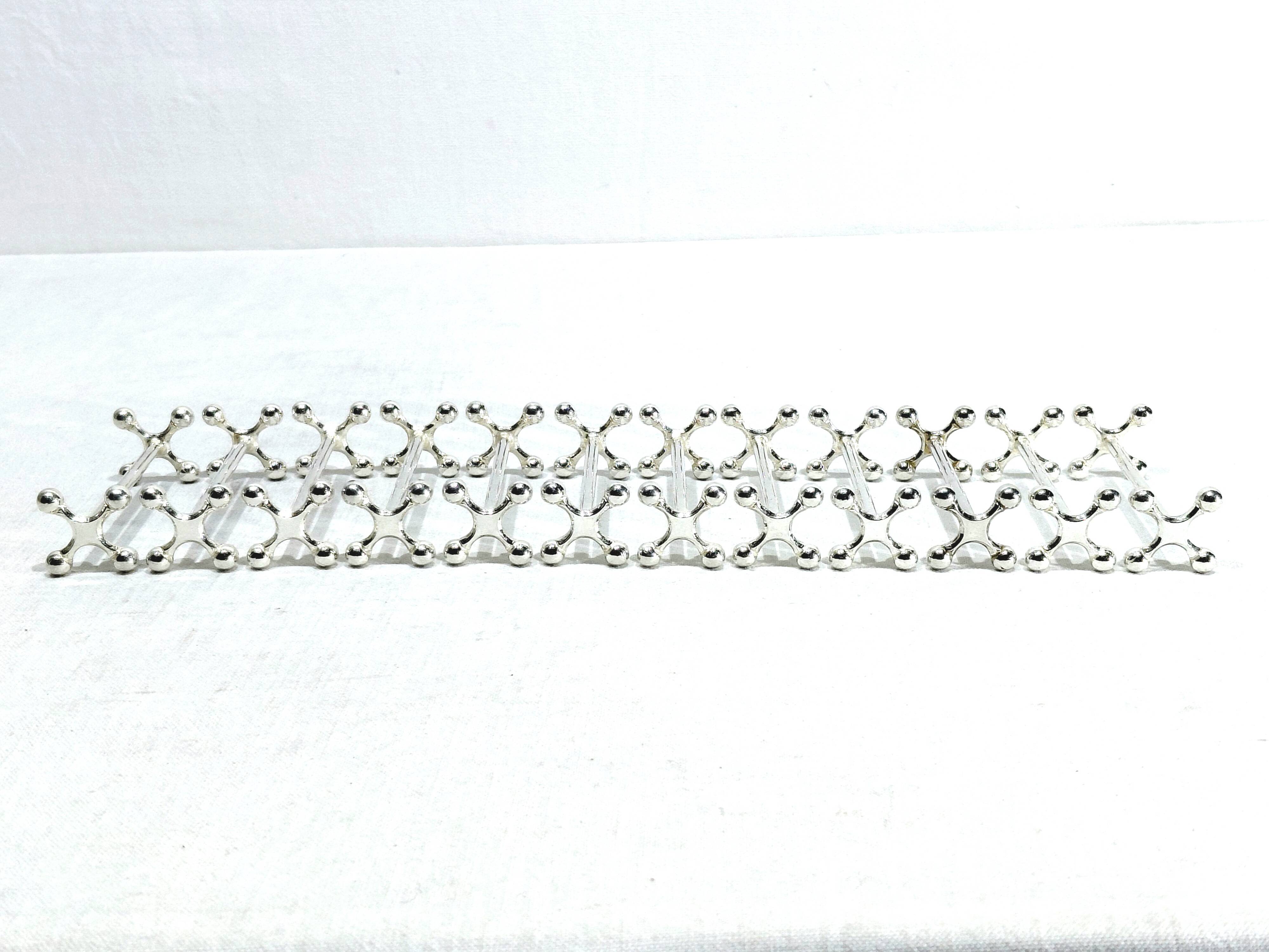 CHRISTOFLE - 12 BALL-END KNIFE RESTS