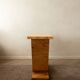 Art Deco Revival Burl Console Table, 1980s-1990s