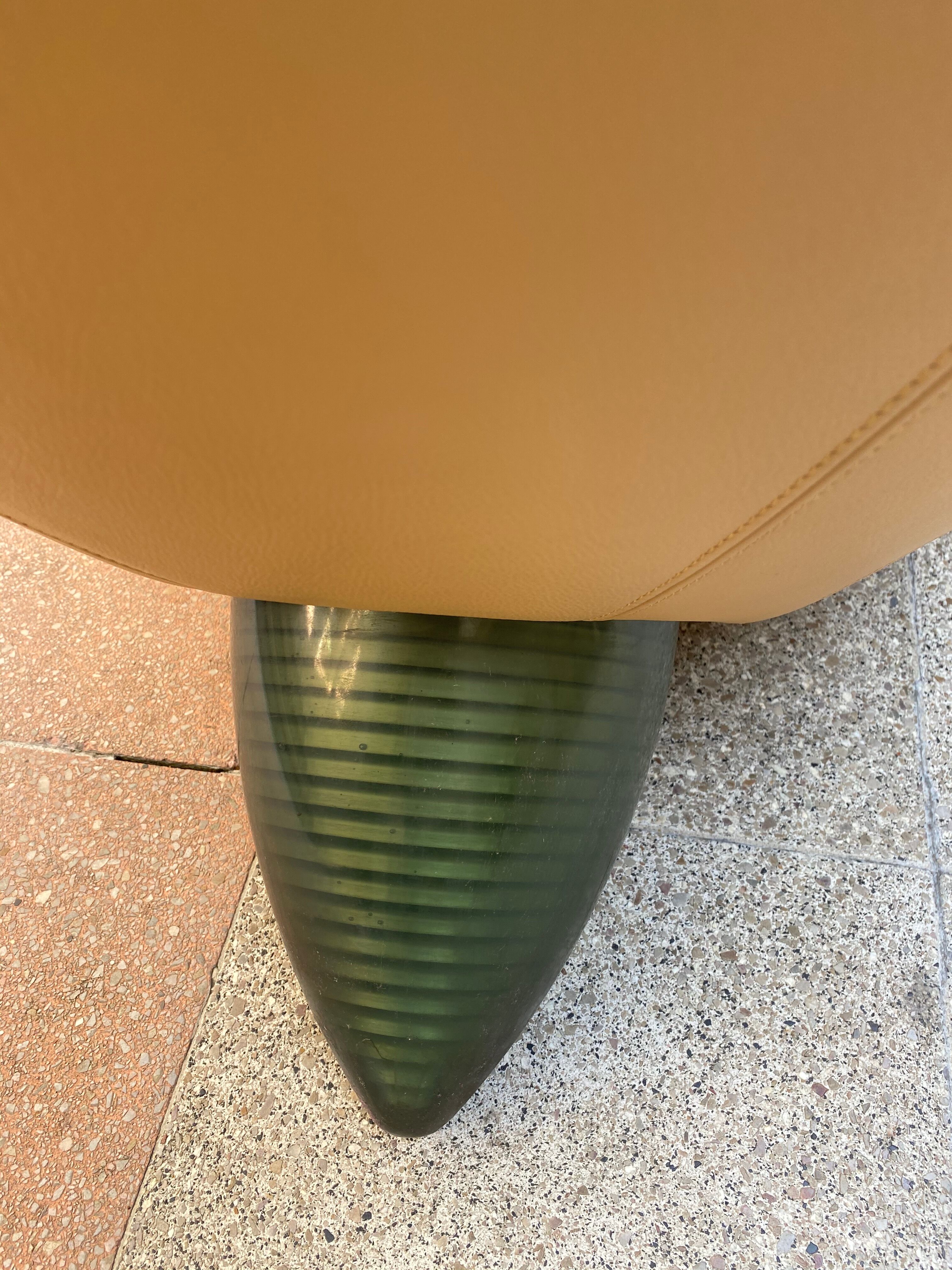 Armchair and Ottoman model "Poggiapiede Hal" - Marc Sadler - 1997