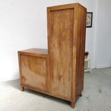 Vintage asymmetrical wardrobe