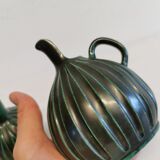 Two  pieces of pottery from Michael Andersen Bornholm - Denmark. Estimated 1960s.