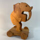 Jouet à tirer Éléphant en bois