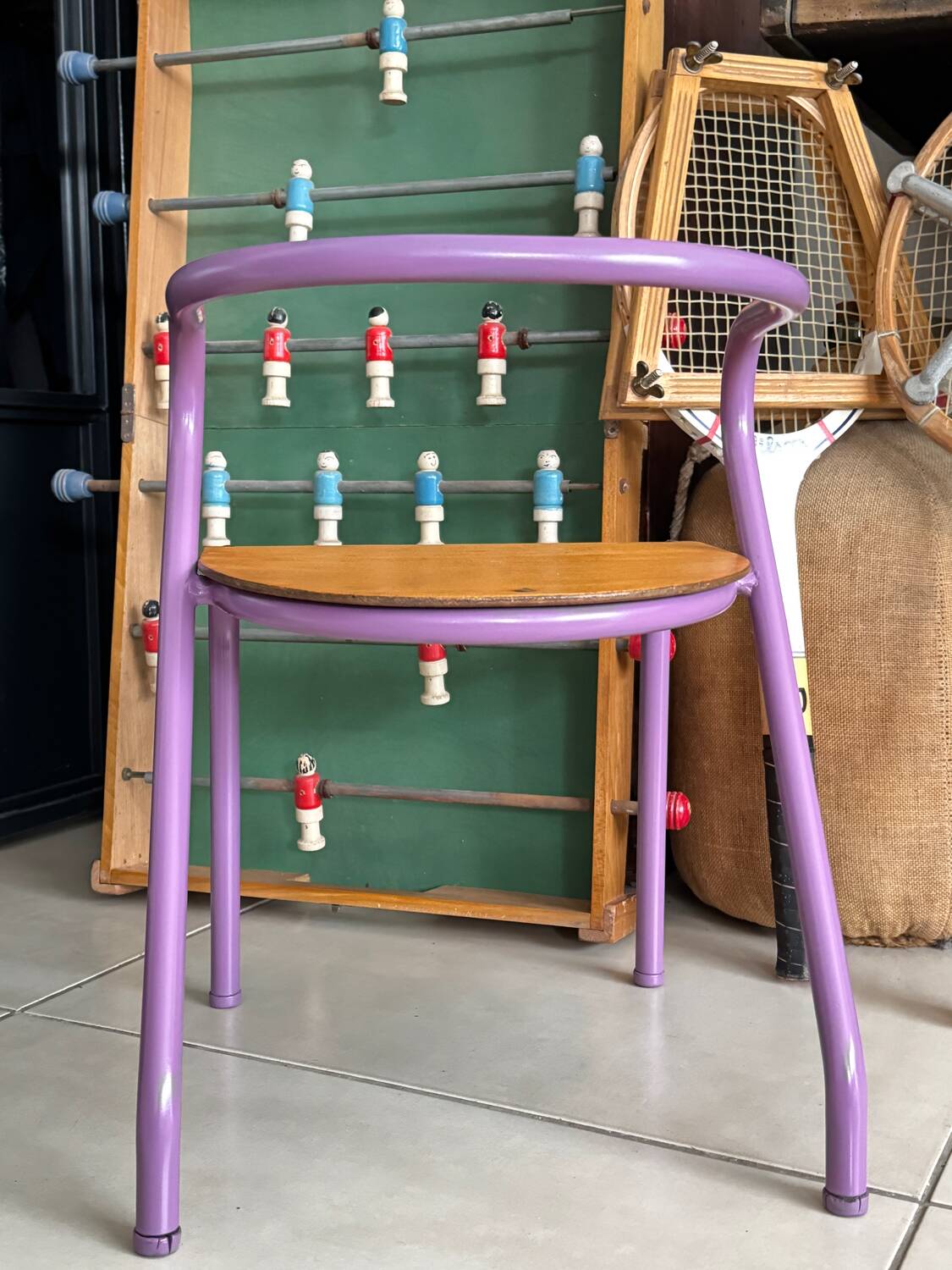 Vintage Hitier children's school chair