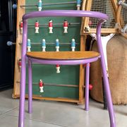 Chaise écolier enfant Hitier vintage