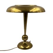 Oscar Torlasco, mod. 143 brass table / desk lamp, Prod. Lumi, Italy 1950s