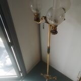 Napoleon style floor lamp lion's head