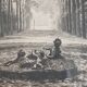 Engraving Ceres Basin of the gardens of Versailles