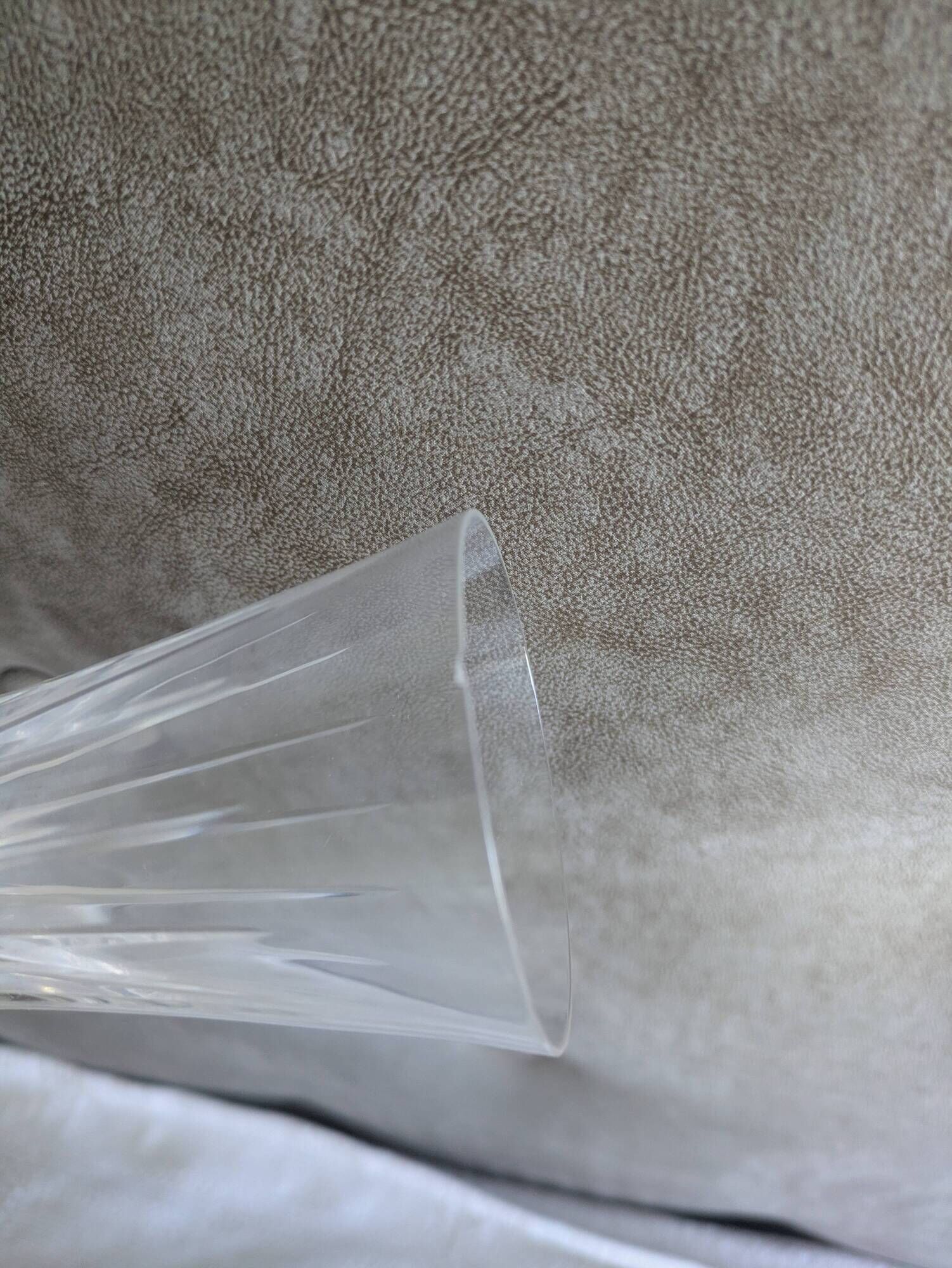 Large 19-Piece Vintage Val Saint Lambert Crystal Glassware Set