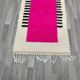 Handmade wool rug from Oued Zem