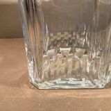 Carfe à whisky et deux verres cristal cidelé