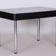 Bauhaus Extendable Dining Table in Oak Veneer and Chrome, 1930s