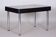 Table à manger extensible Bauhaus en placage de chêne et chrome, années 1930