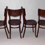 Antique dining chairs by Jozef Mintzis, Poland 1920s