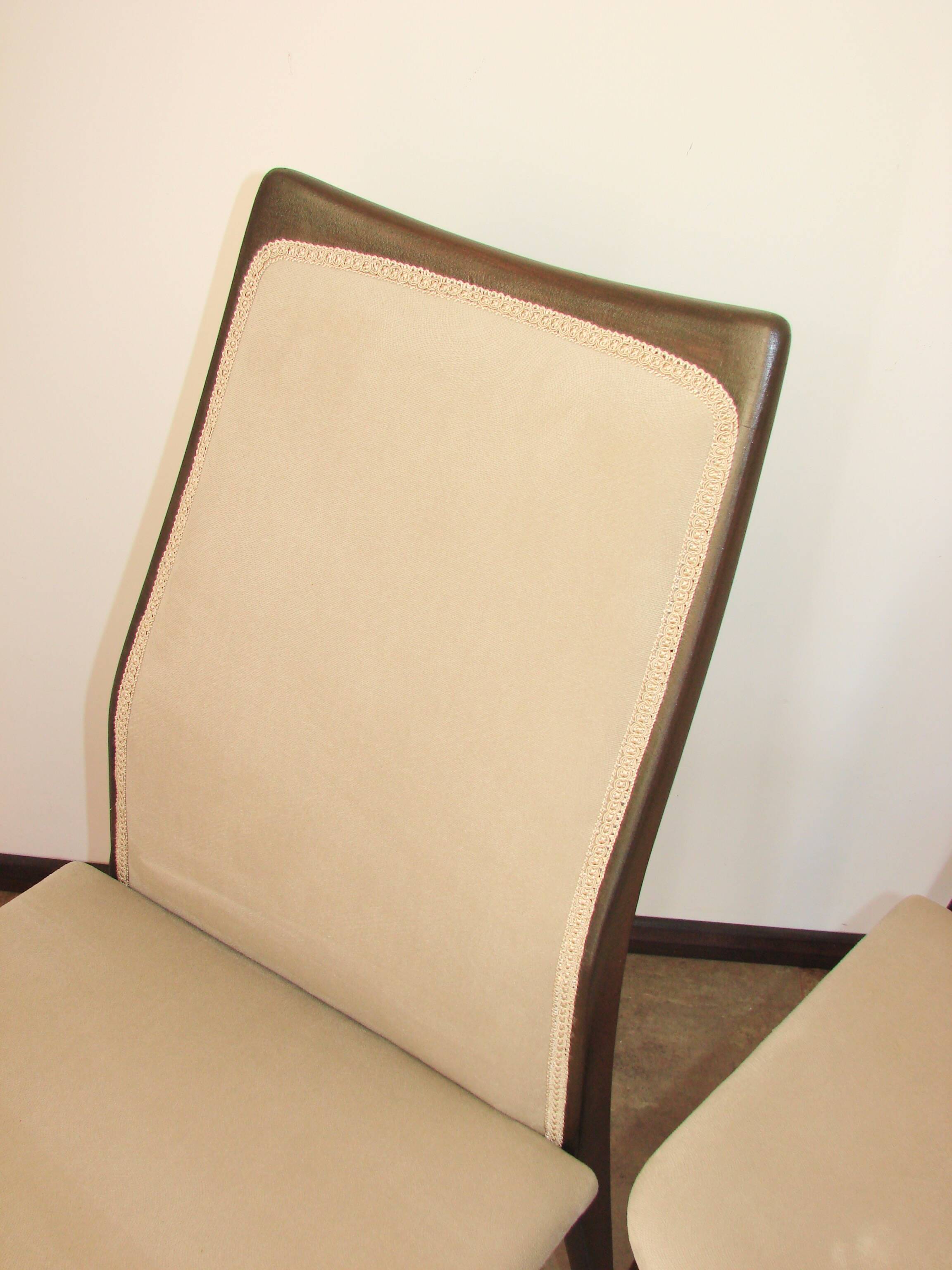 A pair of chairs by Wilhelm Benze GmbH, 1960s.