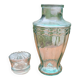 Carafe en verre moulé épais