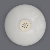 Chandelier with white glass diffuser, 1960s