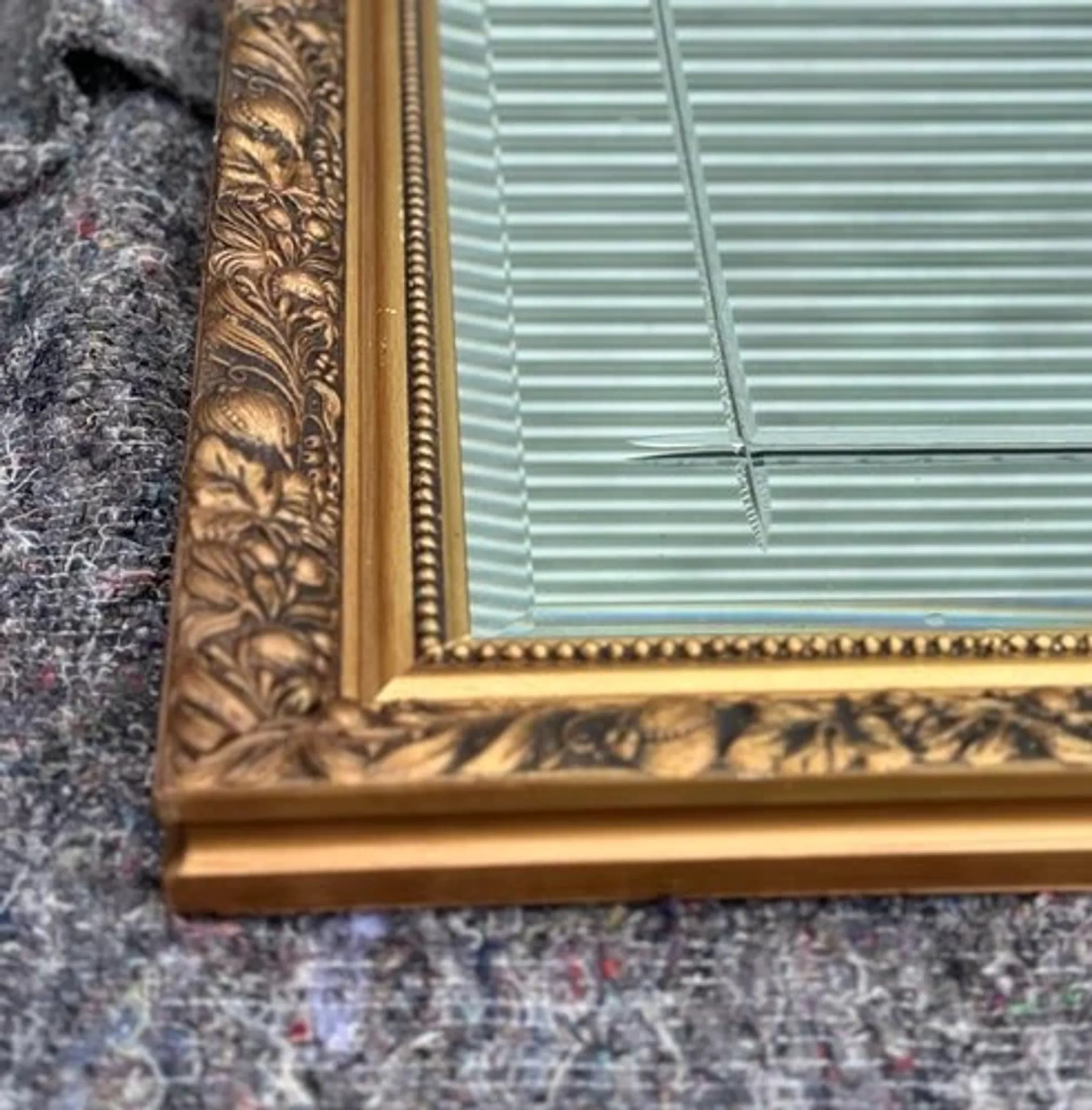 Bevelled Vintage Ornate Mirror