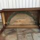 Louis Philippe console in mahogany 19th century