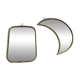Duo of moon and rectangle mirrors