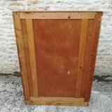 Chrome and wood metal showcase