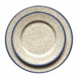 Set of 10 plates in stoneware from Poland