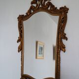 Vintage gold baroque mirror