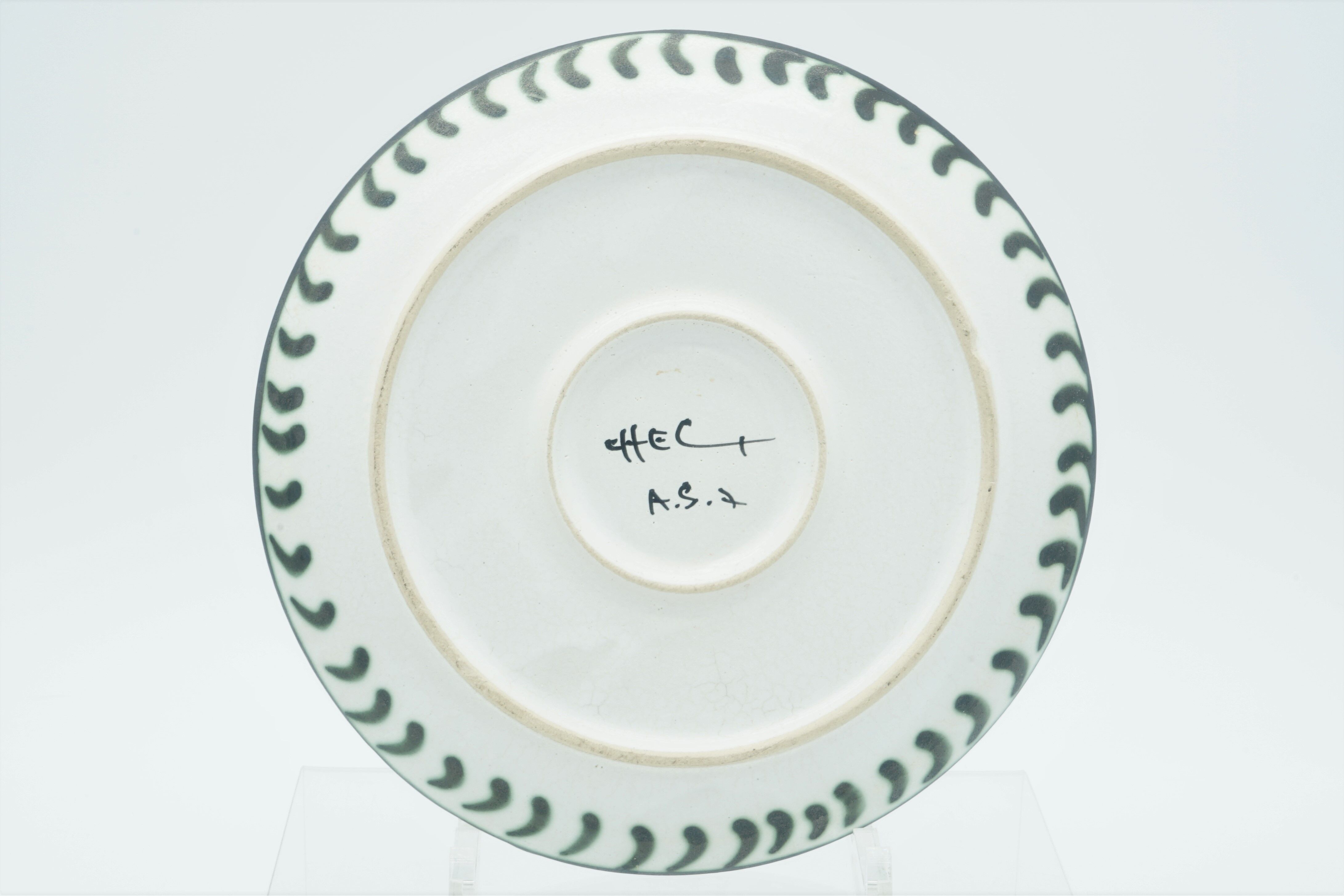 Quimper ceramics, Keraluc André Helguen dish and tureen