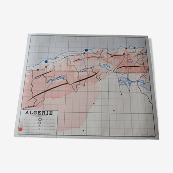 School Nightingale Algeria and Tunisia map