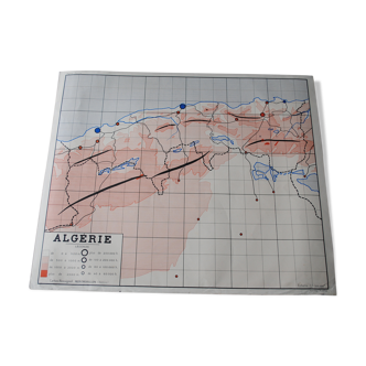 School Nightingale Algeria and Tunisia map
