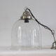 Suspension cloche en verre