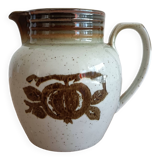 Bareuther Bavaria pyrite stoneware pitcher from the 70s