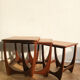 Tables gigognes en teck modèle Astro design Victor Wilkins pour G Plan - 1960