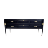 Mid-Century Modern Italian Wooden Sideboard, 1960s