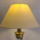 Elegant column lamp signed "Le Dauphin" vintage 70s/80s.
