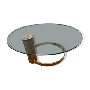 Table basse ronde en