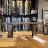 Console chêne massif ancien centenaire