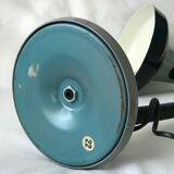Lampe Aluminor noire et grise 1970